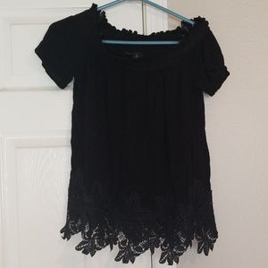 Black blouse size s